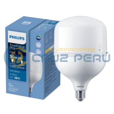 LAMAPARA LED DE ALTA POTENCIA 30W 6500K 3000Lm E27 110-240V TRUEFORCE PRO-PHILIPS