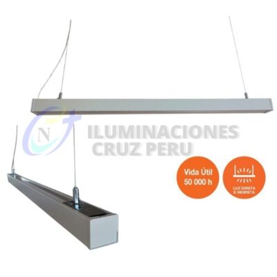 LINEAR PENDANT LED LEDVANCE 36W 4000K FLUJO LUMINOSO 3 300Lm VIDA UTIL 50 000Hrs IP20 IK06 100-277V