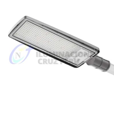 LUMINARIA ALUMBRADO PUBLICO LED OPALUX 200W 6500K FLUJO LUMINOSO 22 000Lm VIDA UTIL 50 000Hs IP66 FP 0.9 100-265VAC