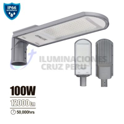 LUMINARIA LED PARA PASTORAL MODELO PRO 100W OPALUX 6500K 12000Lm 50000Hrs(LED) IP66 220-240V MATERIAL:(aluminio)