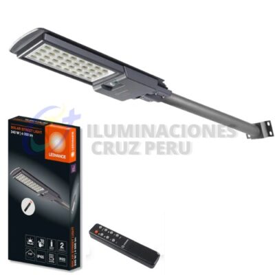 LUMINARIA PASTORAL SOLAR LED 6500K LEDVANCE 240W FLUJO LUMINOSO 4 000Lm VIDA UTIL 50 000Hs IK05 IP65
