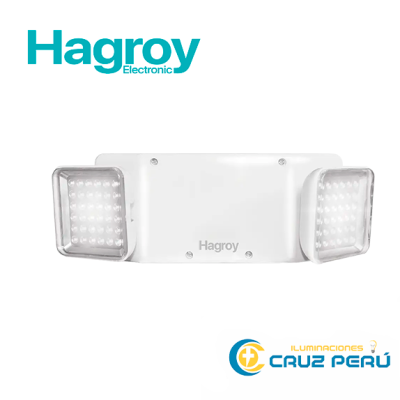 Luminaria de Emergencia LED Solux Hagroy HG-LD72SMD-DC4A