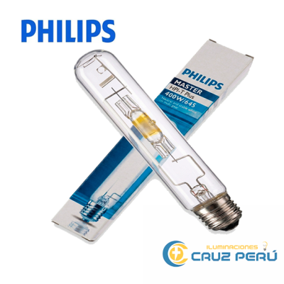 LAMPARA MASTER HPI-T PLUS 400W/645 4500K PHILIPS 928481600095