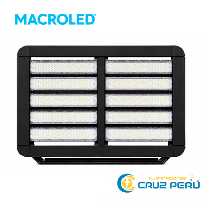 REFLECTOR TITAN LED MACROLED 1000W 5700K AC100-277V FP>0.9 140LM/W CRI>80 IP66 IK08