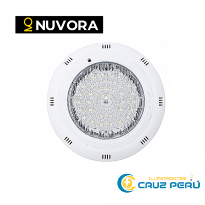 SPOT DE PISCINA NUVORA 35W RGB 2800LM 12V PROTECCIÓN IP68 IK08 VIDA ÚTIL 50 000Hrs